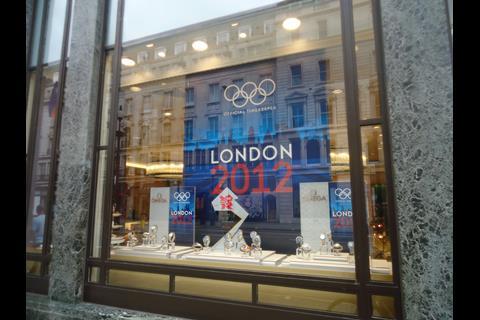 Mappin & Webb, Olympic window display